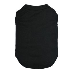 Dog Clothes Pet Clothing T-shirt (Option: Black-XS)