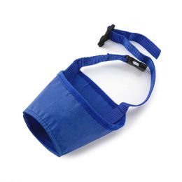 Anti-bite Anti-miseating Dog Mouth Cover Waterproof  Bark Stopper (Option: Blue-No1)