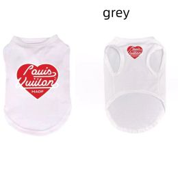 Dog Summer Thin Breathable Pet Clothing (Option: Grey-3XL)