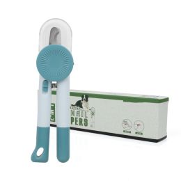 Pet Nail Clippers Cat Blood Line Anti-blood Position (Option: Blue Green-176X46cm)