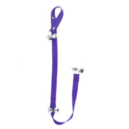 Dog Out Alarm Doorbell Rope (Option: Dark Purple-3bells)